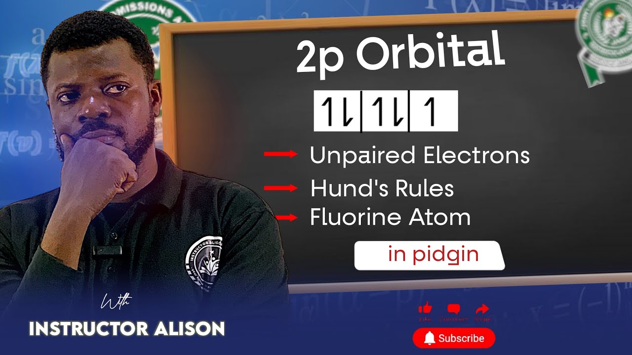 How Many Unpaired Electrons Dey for Fluorine? JAMB & WAEC Chemistry Made Easy in Pidgin