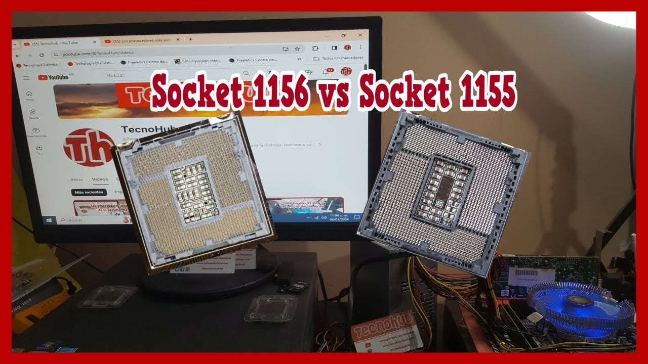 Plataforma socket 1156 vs Plataforma socket 1155