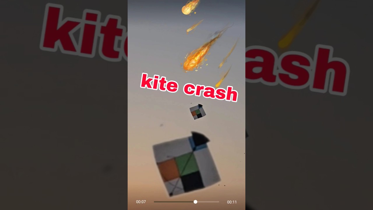 Kite crash  sidhi giri ghar. Pe ..#patang  #kite  #youtubeshorts