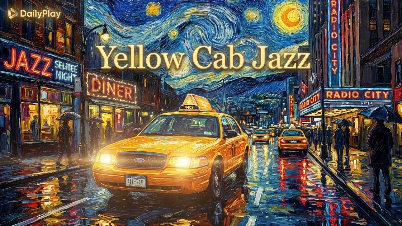 Yellow Cab Jazz 🎷 Upbeat Lofi & Artsy City Vibes [DailyPlay Original]