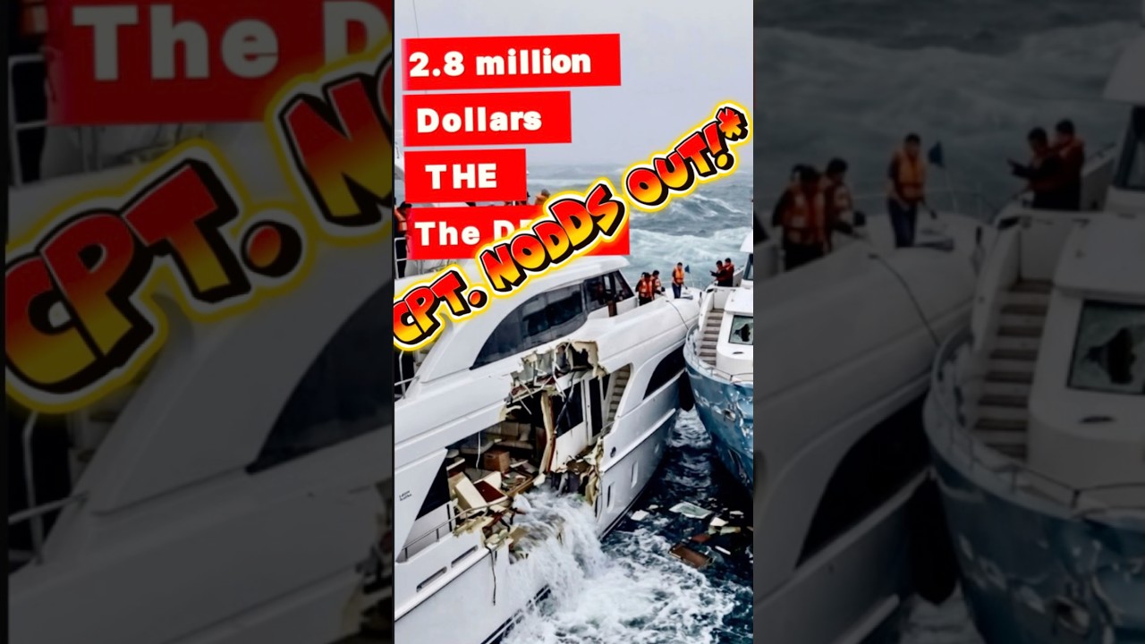 $2.8 MILLION LITERALLY DOWN THE DRAIN! #shipwreck #funnyvideos #short #shorts