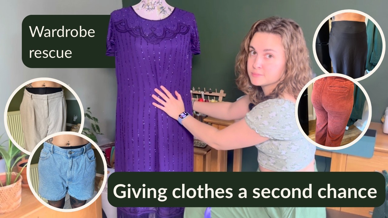 Helping My Friends Fall in Love With Their Wardrobe Again | Sustainable Clothing Alterations ♻️✨