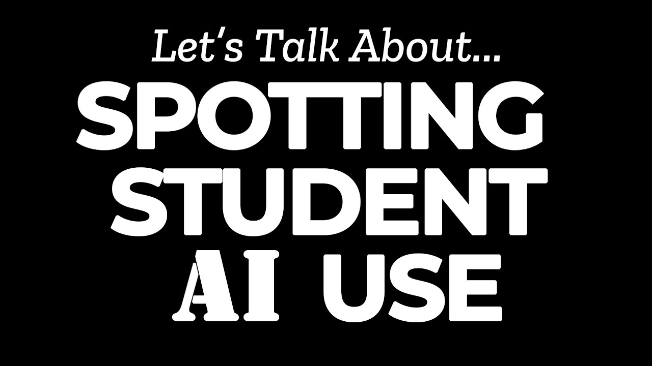 Spotting Student AI Use