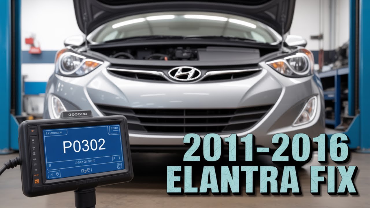 Hyundai Elantra 2011-2016 Owners Beware P0302 Trouble Code FIX!