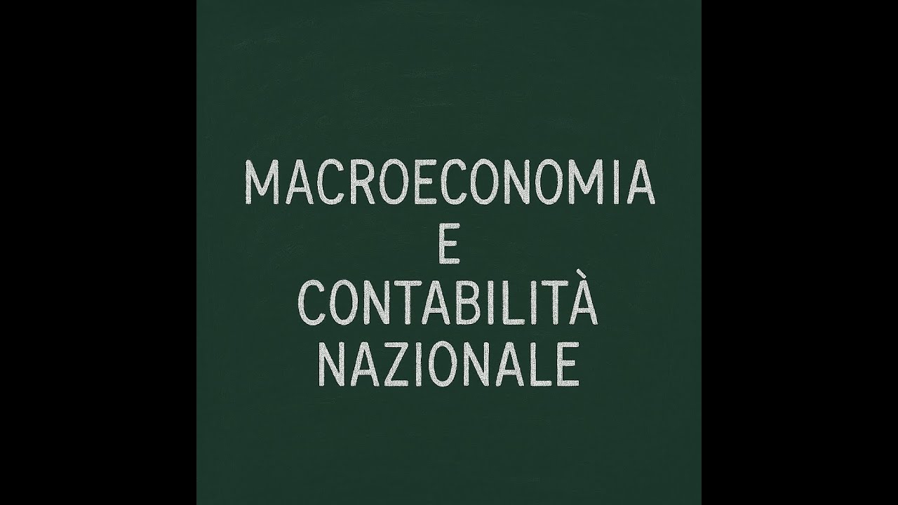 La macroeconomia studia il funzionamento complessivo di un sistema economico.