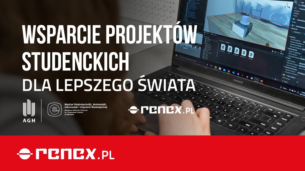 Wsparcie projekt&oacute;w studenckich dla lepszego świata | RENEX x AGH