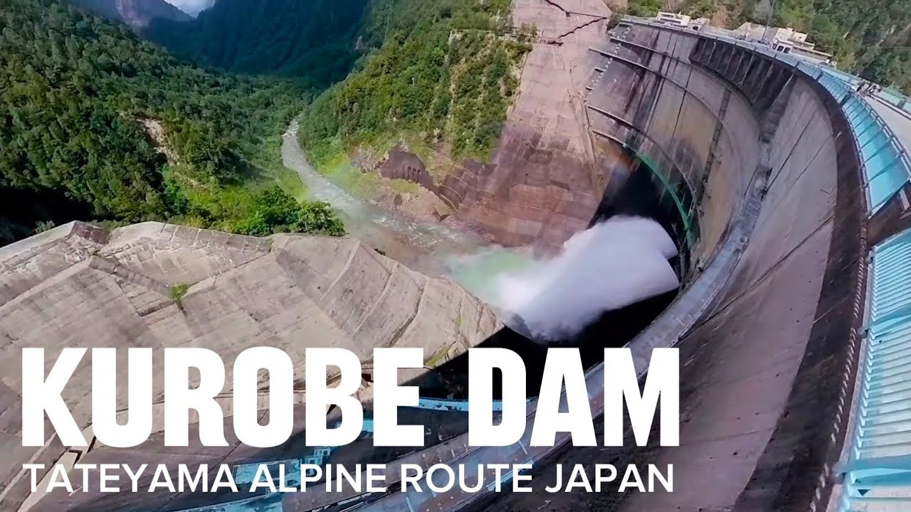 WALKING TOUR AROUND TRIP KUROBE DAM ‼️TATEYAMA ALPINE ROUTE