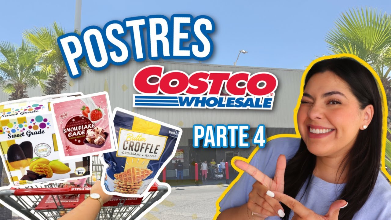 TODA La Comida de Costco | Ep 4: M&aacute;s Postres  |  RebeO