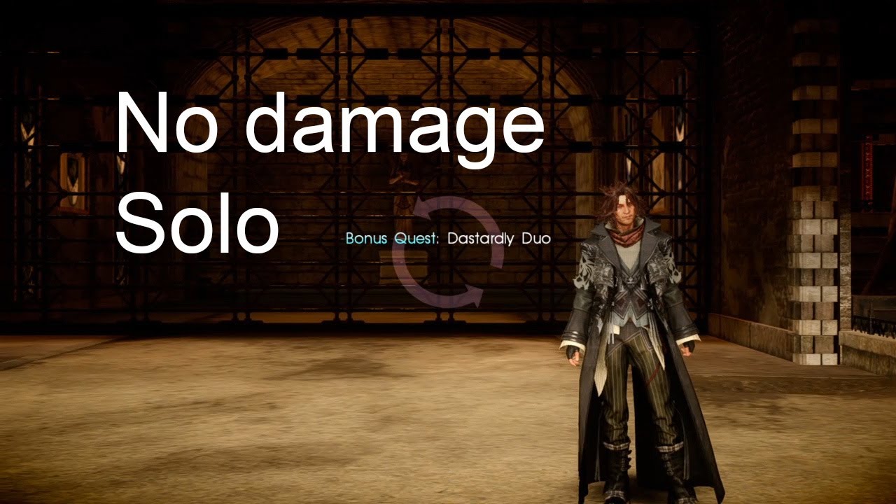 Comrades - Ardyn and Ravus solo, no damage