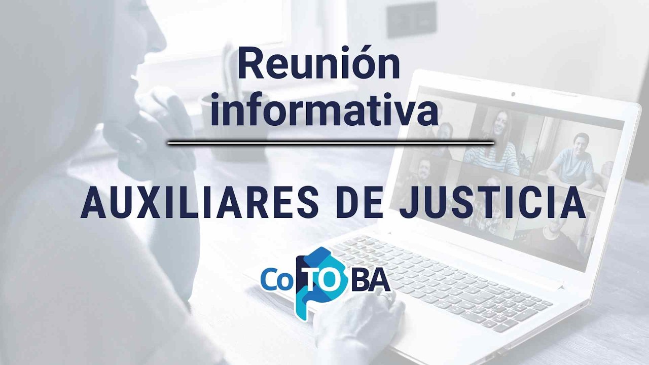 AUXILIARES DE JUSTICIA - Reunión informativa (Febrero 2026)