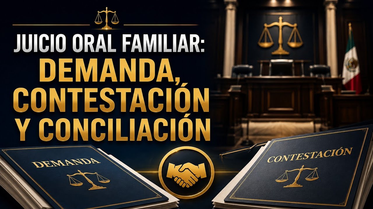 Etapa escrita y Conciliaci&oacute;n en el Juicio Oral Familiar.