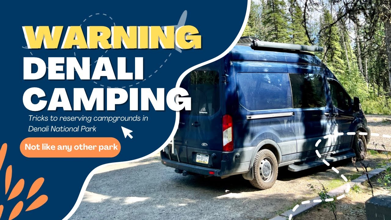 WOW! DENALI NATIONAL PARK CAMPING IS DIFFERENT! | RVing to Alaska