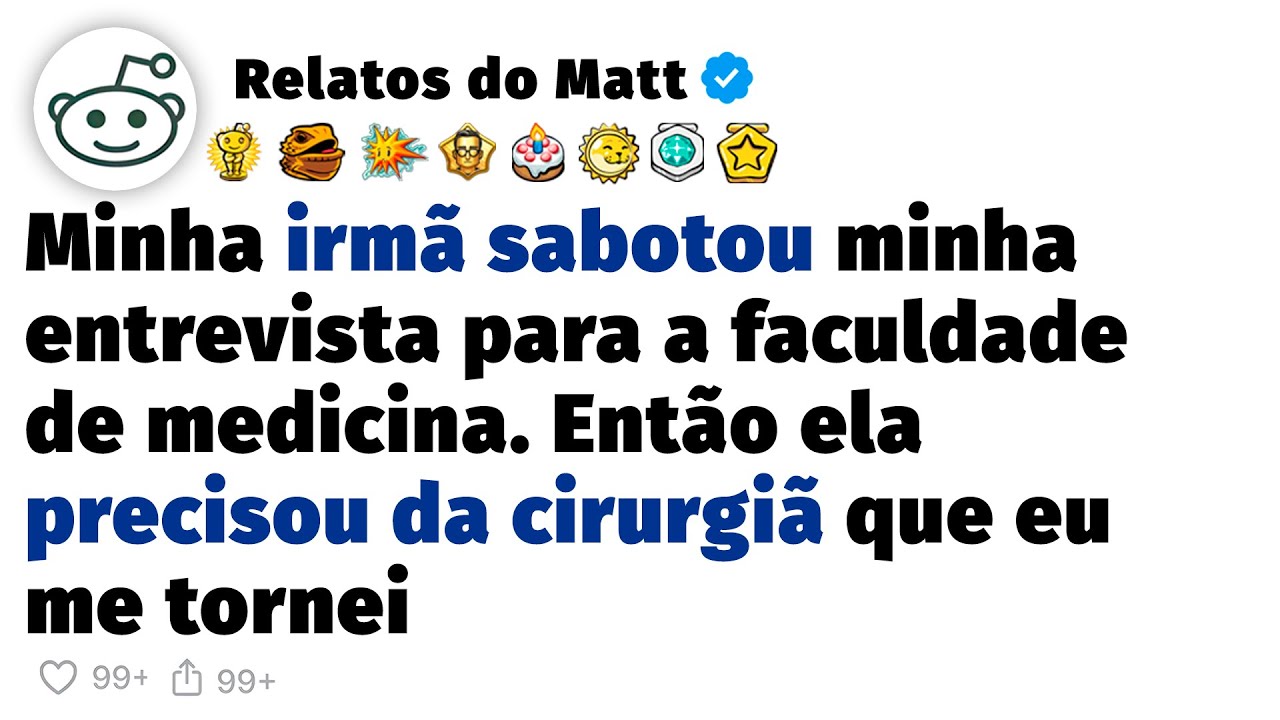 Minha invejosa sabotou a minha entrevista para a faculdade de medicina