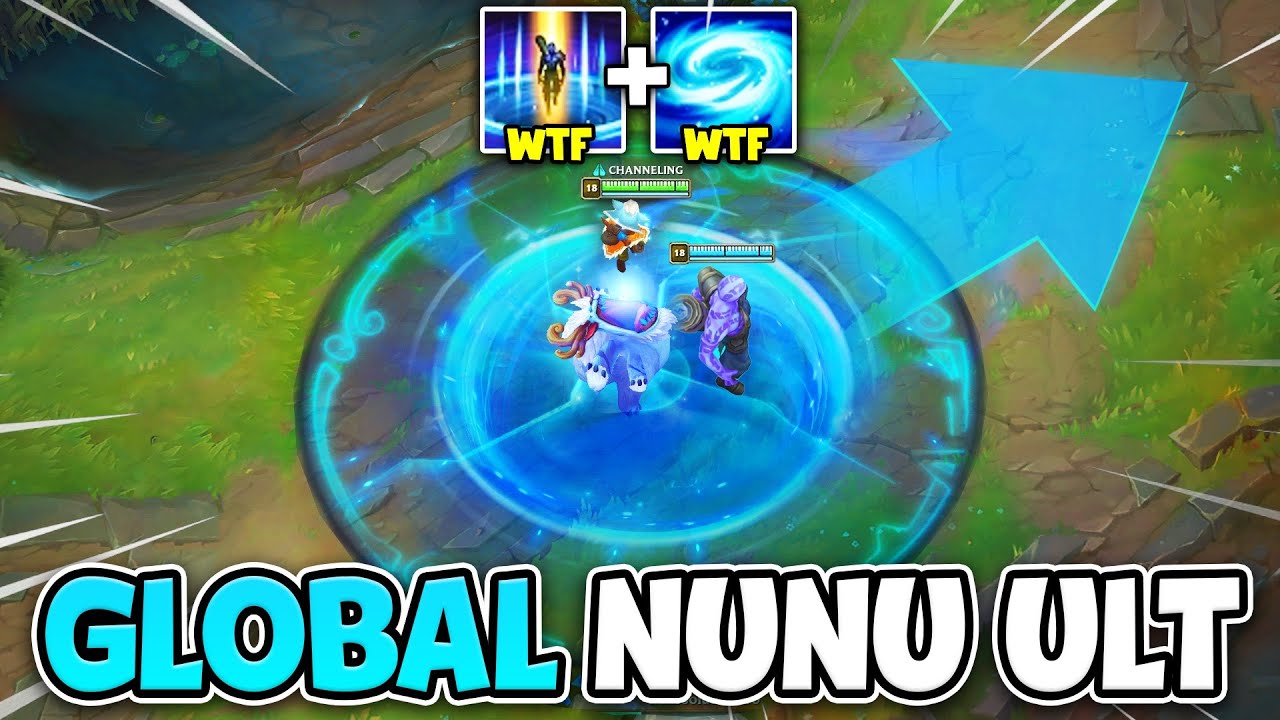 WE TELEPORTED A FULLY-CHARGED NUNU ULT ON TOP OF THE ENEMY... (INSTA-NUKE)