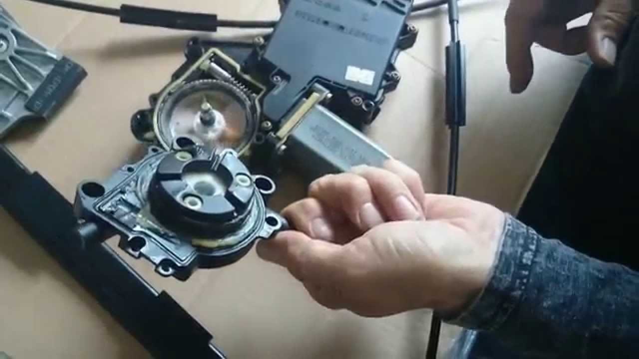 Vw Cabrio window regulator replacement/repair