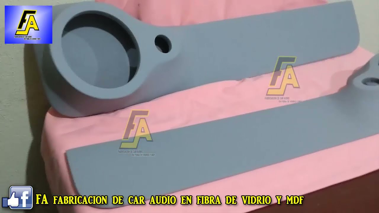 paneles para set de medios fabricados en fibra de vidrio para puerta de vocho