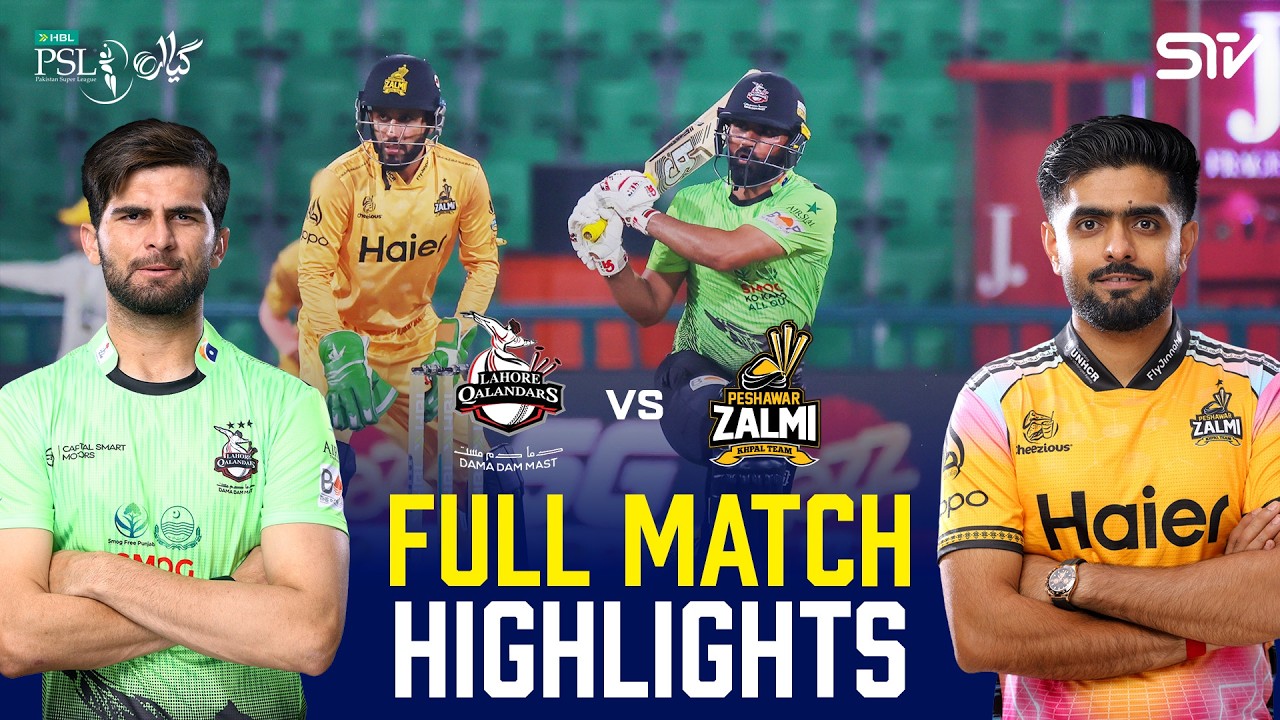 Full Match Highlights | Lahore Qalandars vs Peshawar Zalmi | Match 38 | HBL PSL 11 | MZB1J