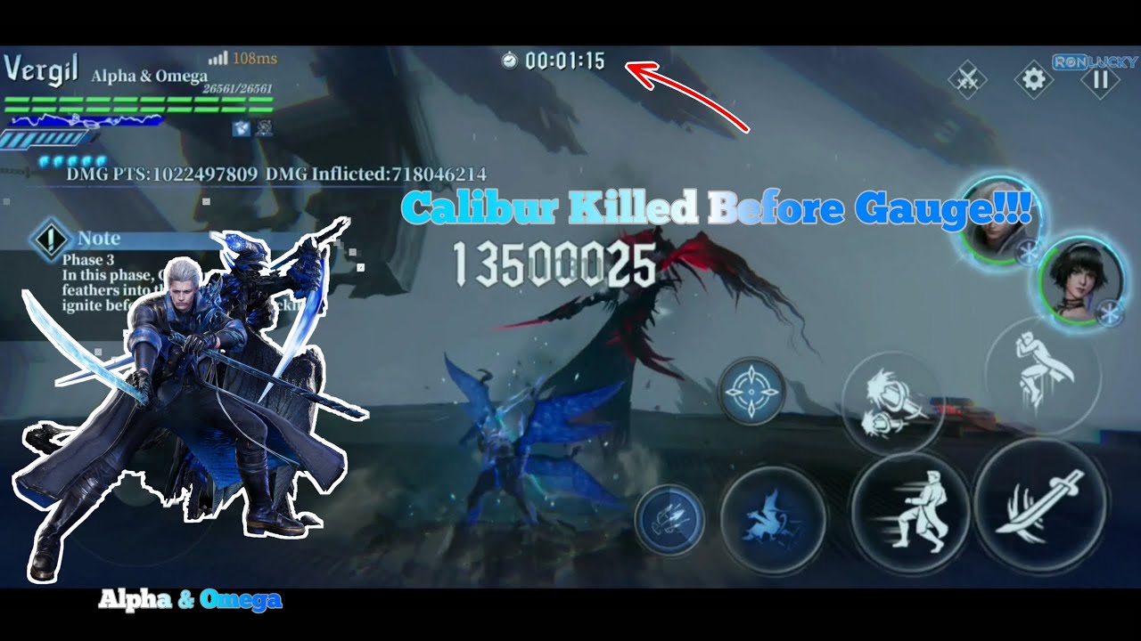 Calibur HAH-S Bosshunt Killed Before Gauge | AO, FG, DE | Devil May Cry: Peak of Combat