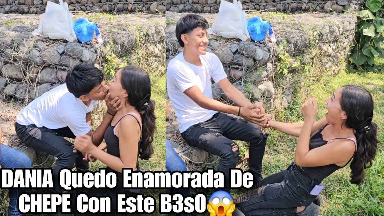 CHEPE Le R0bó Un B3s0 A DANIA😘DANIA Se Quedo Sin Palabras Al Ver Que CHEPE L4 Agarr0 A La Fu3rza😱