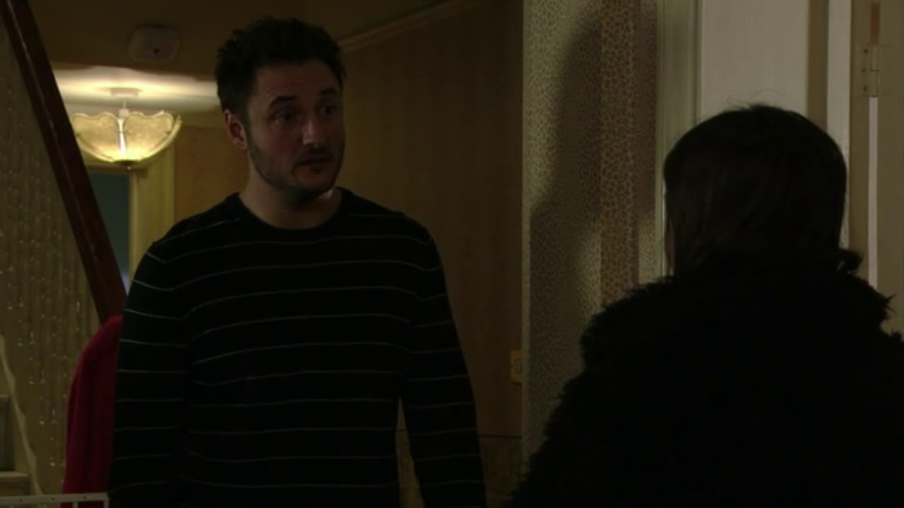 EastEnders - Martin Fowler Throws Stacey Fowler Out The House (22nd January 2018)
