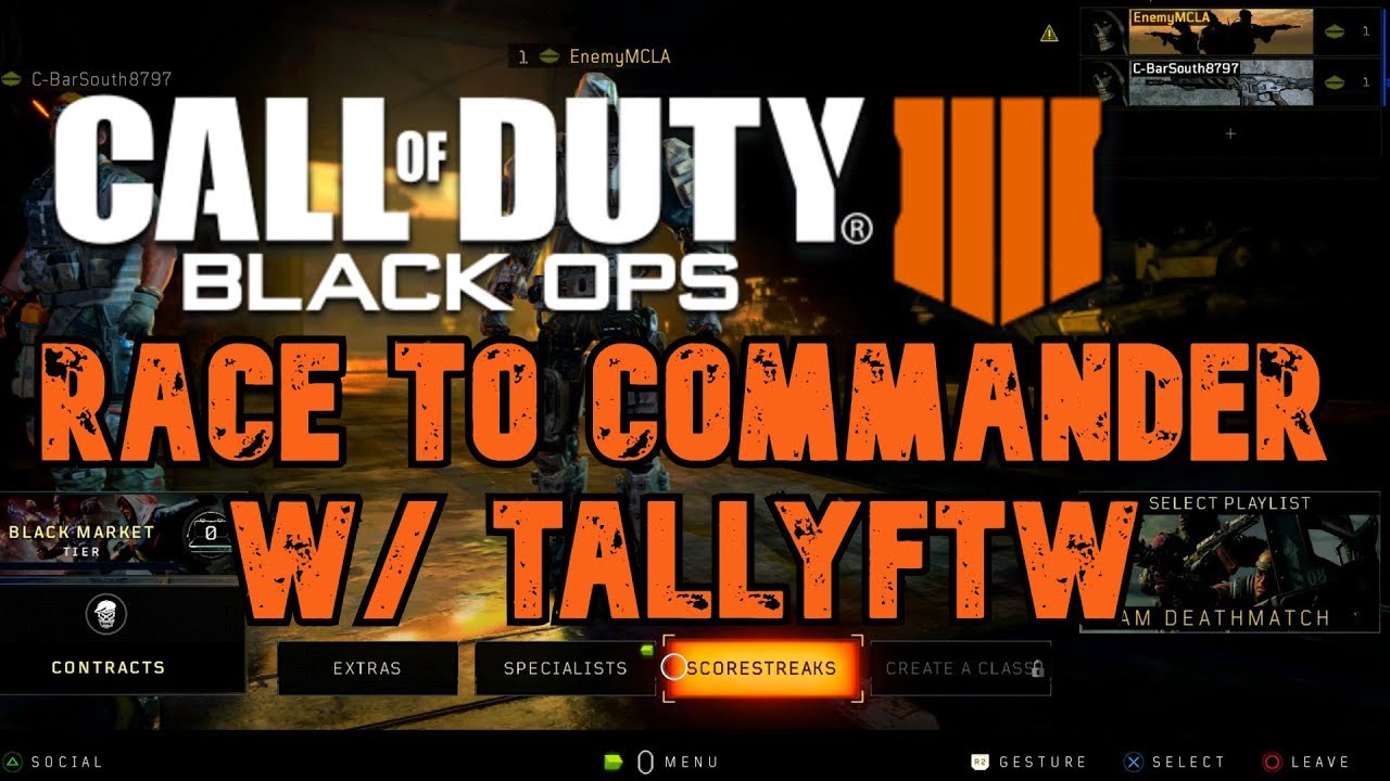An Entire Black Ops 4 Road to Commander in ONE Video..