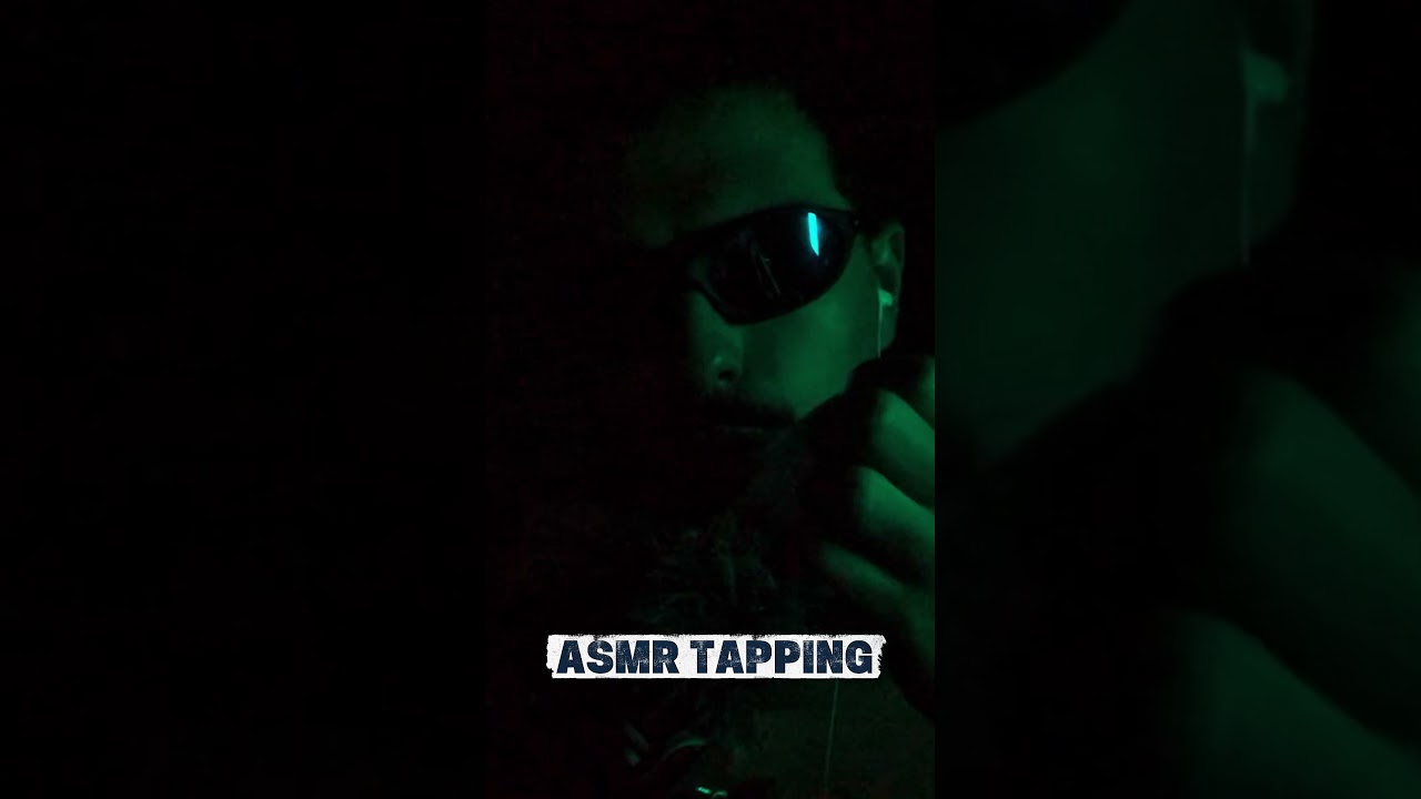 🎧 Tapping ASMR relaxante com alta qualidade de som pra fones