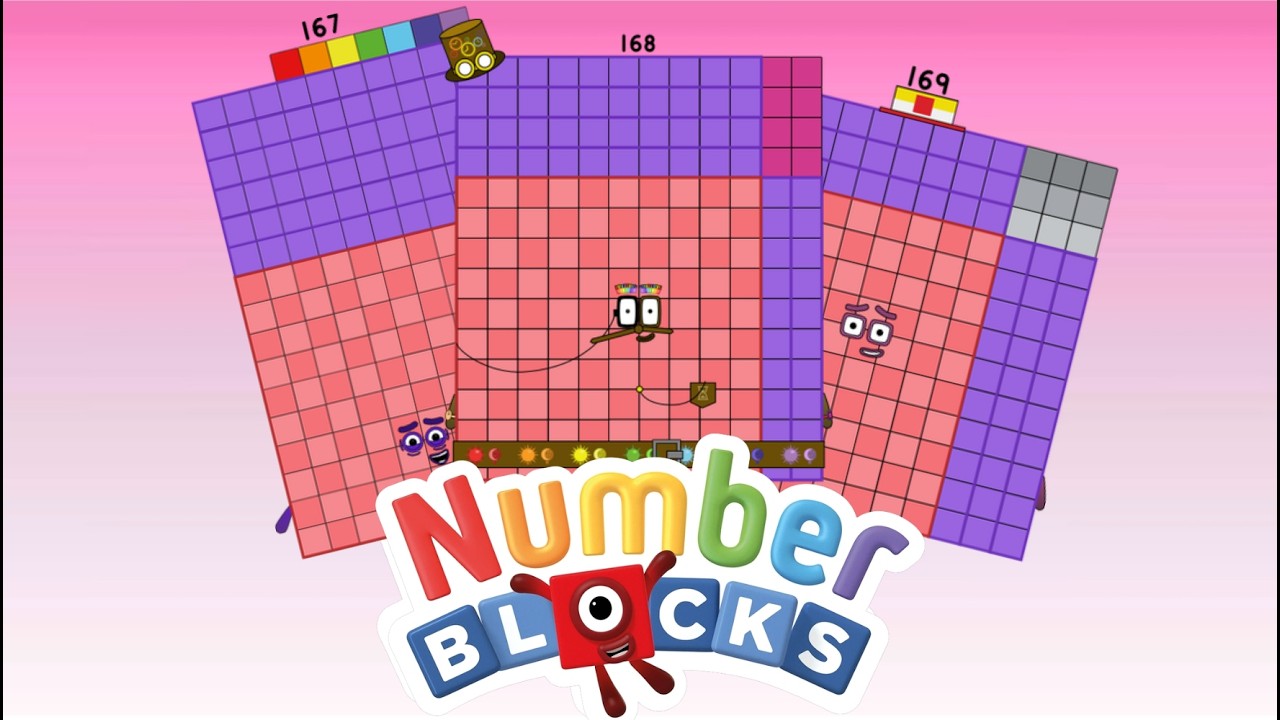 Sprunki OC NumberBlock 167, 168, 169 Phase 4 #sprunki #animation #numberblocks