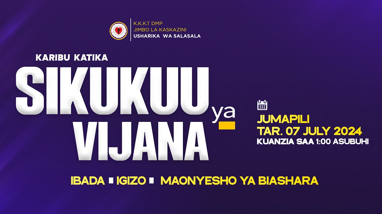 🔴𝐋𝐈𝐕𝐄: 𝐈𝐁𝐀𝐃𝐀 𝐘𝐀 𝐒𝐈𝐊𝐔𝐊𝐔𝐔 𝐘𝐀 𝐕𝐈𝐉𝐀𝐍𝐀