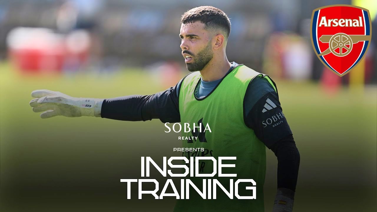 INSIDE TRAINING | Arsenal 2025 Preseason Goalkeeper Training | David Raya & Kepa