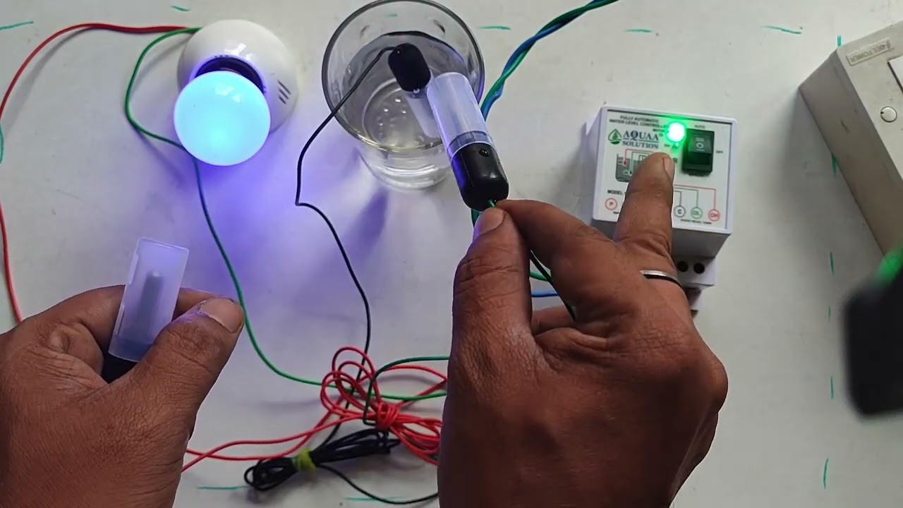 वाटर लेवल कंट्रोलर हिंदी में  | AQUAA SOLUTION Aquaa Automatic Water Level Controller and Indicator
