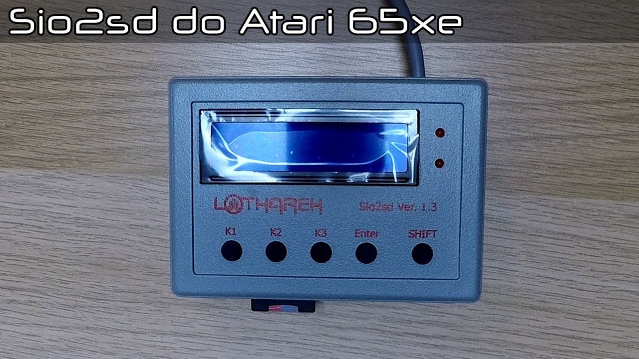 Pseudo Recka - Sio2sd by Lotharek (Atari 65xe)