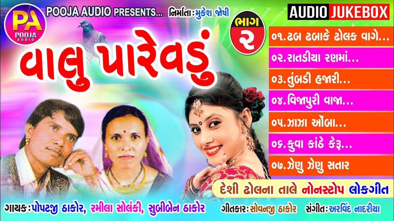 Valu Parevadu Part-2 Non Stop Lokgeet (Popatji Thakor)