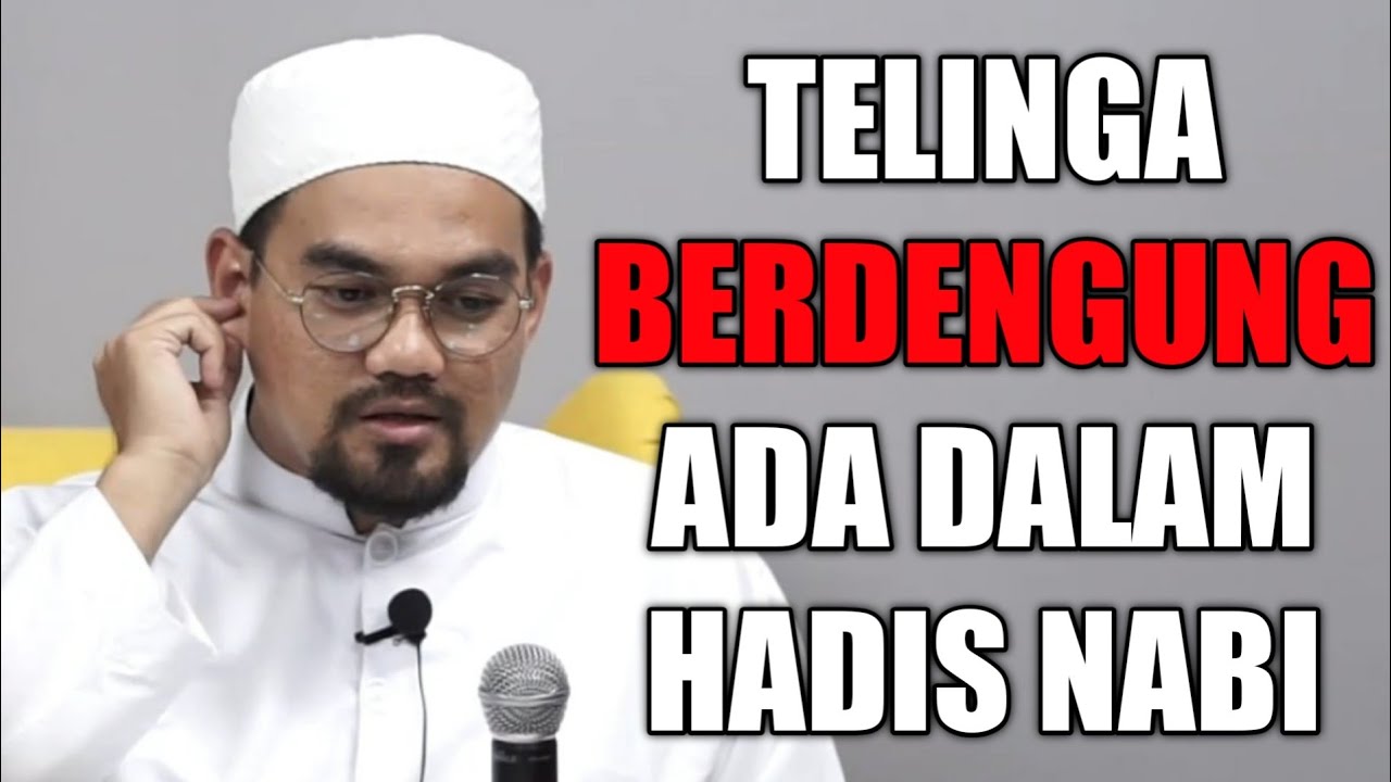 RAHSIA KENAPA TELINGA BERDENGUNG | Ustaz Nazrul Nasir