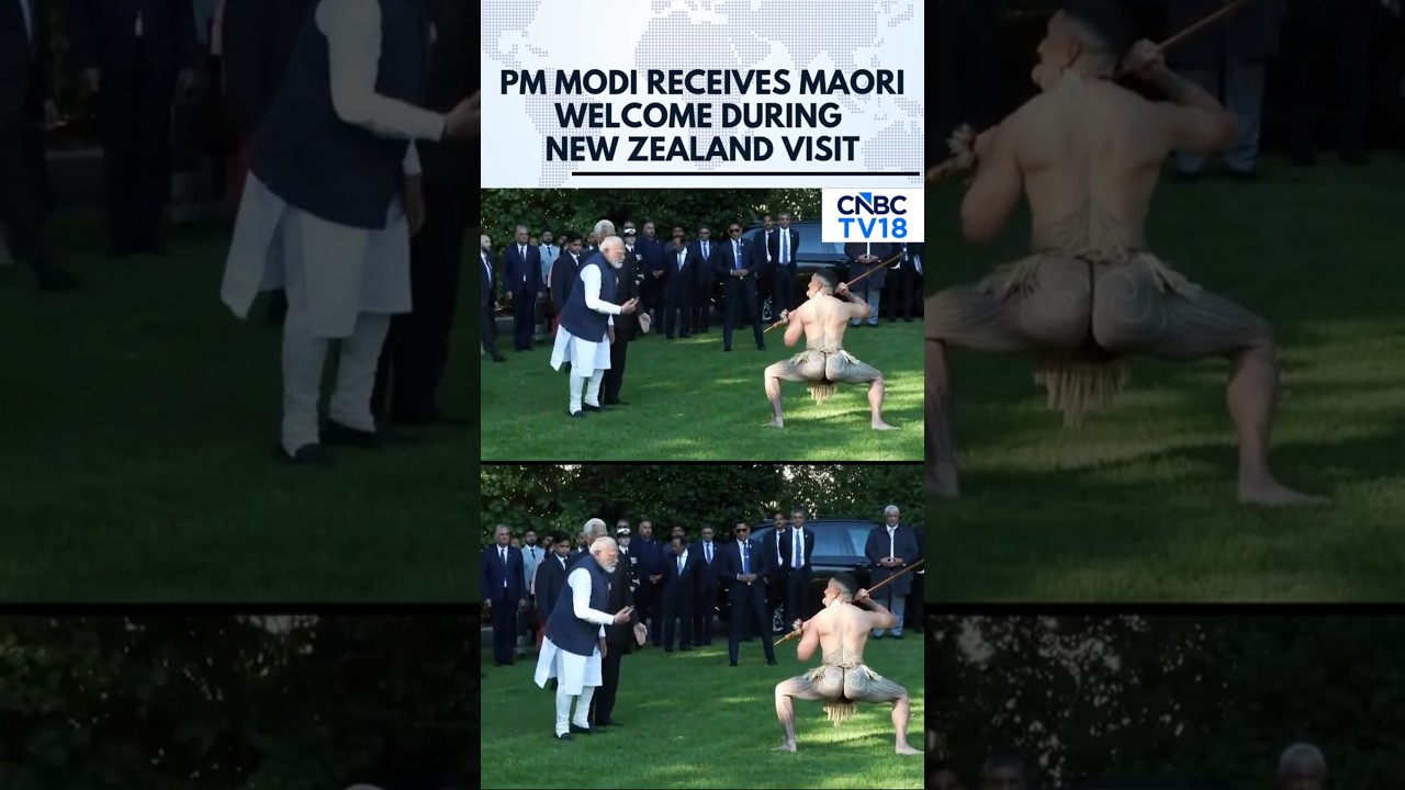 VIRAL MOMENT: PM Modi Honoured With Maori Powhiri In New Zealand | N18G