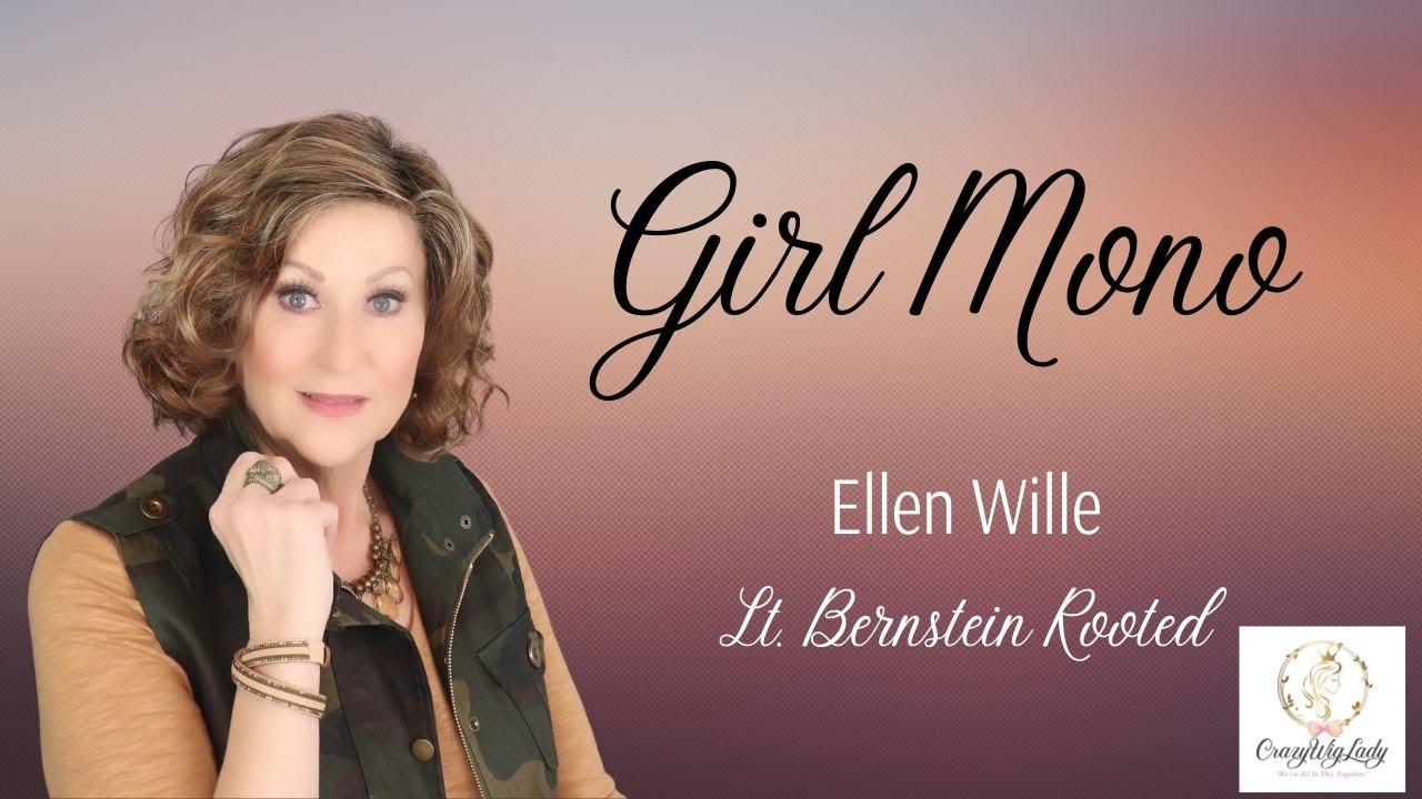 Ellen Wille GIRL MONO wig review | LIGHT BERNSTEIN ROOTED | Wavy Style Wig