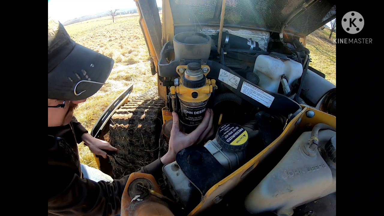 Routine Maintenance on my John Deere 329D skid steer