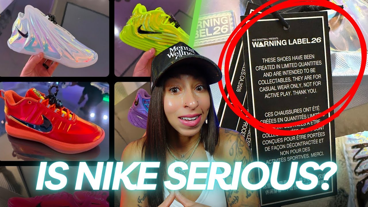 &laquo;НЕ надевайте эти баскетбольные кроссовки на площадку&raquo; &mdash; Nike