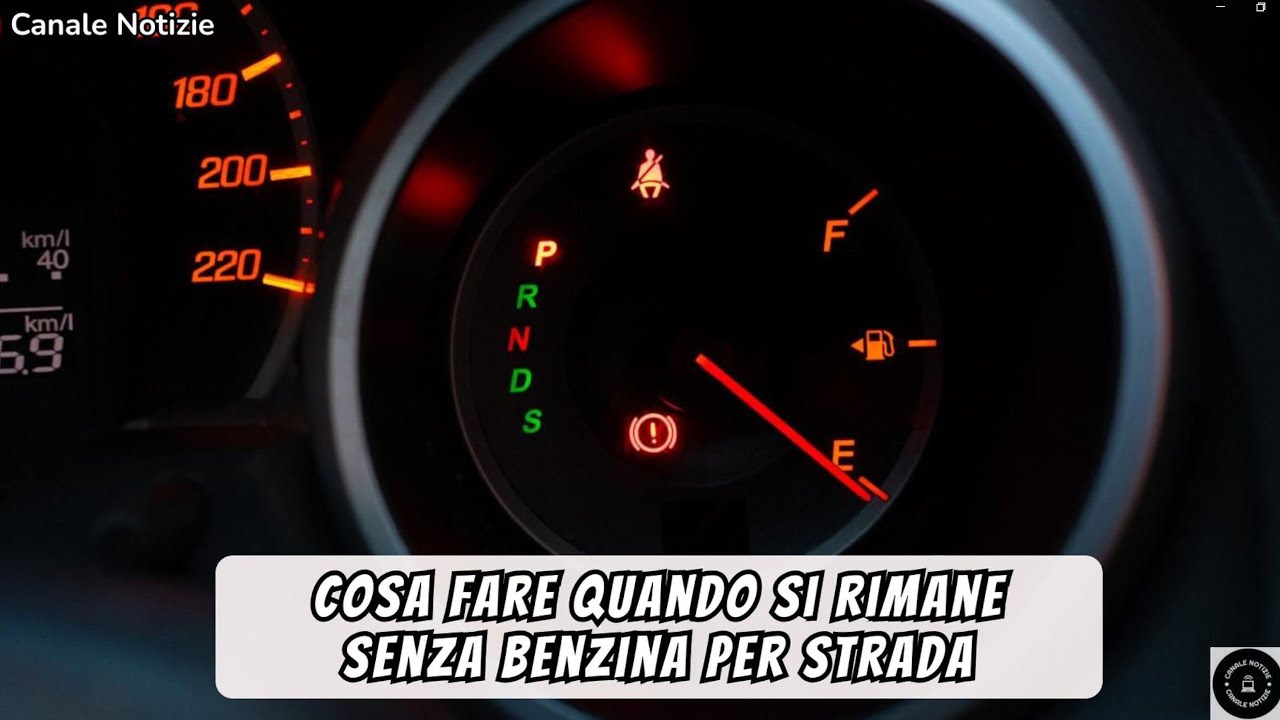 Cosa Fare se Resti Senza Benzina per Strada ⛽️