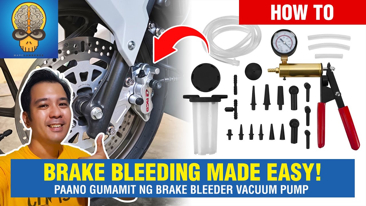 How To Bleed Brakes | Bleeder Pump Kit | RCB Caliper | Honda Click 160