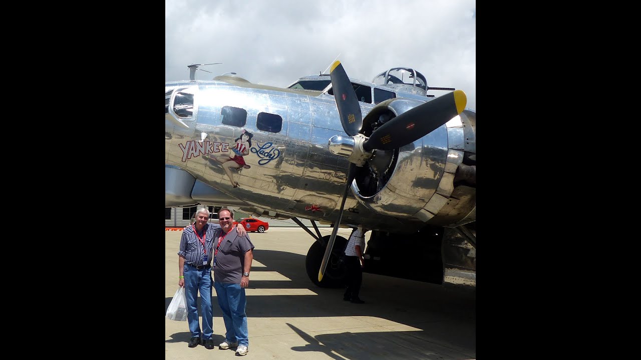 Flight aboard WWII era B-17 Bomber The Yankee Lady Port Clinton Liberty Aviation Yankee Air Museums