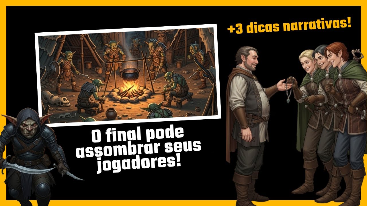 Ideia de One Shot PRONTA – O Maldito Acampamento Goblin! (RPG de mesa)