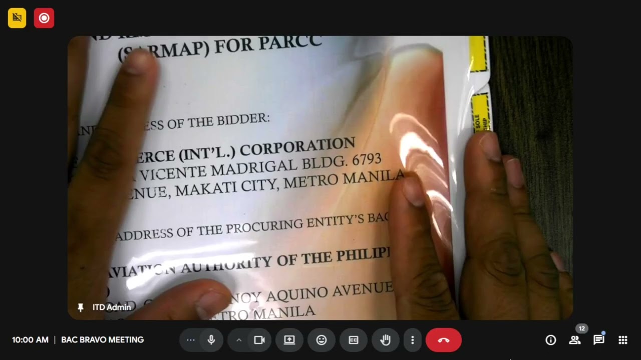 CAAP BAC Bravo Meeting - December 10, 2025 | 09:30 AM [Replay]