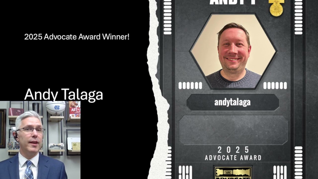 Advocate Award Winner : Andy Talaga