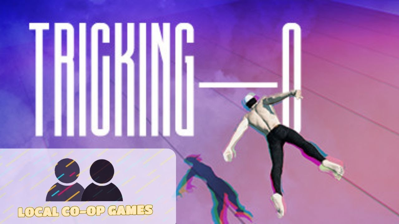 How To Play Splitscreen on Tricking 0 - Best Parkour Multiplayer Free Game!