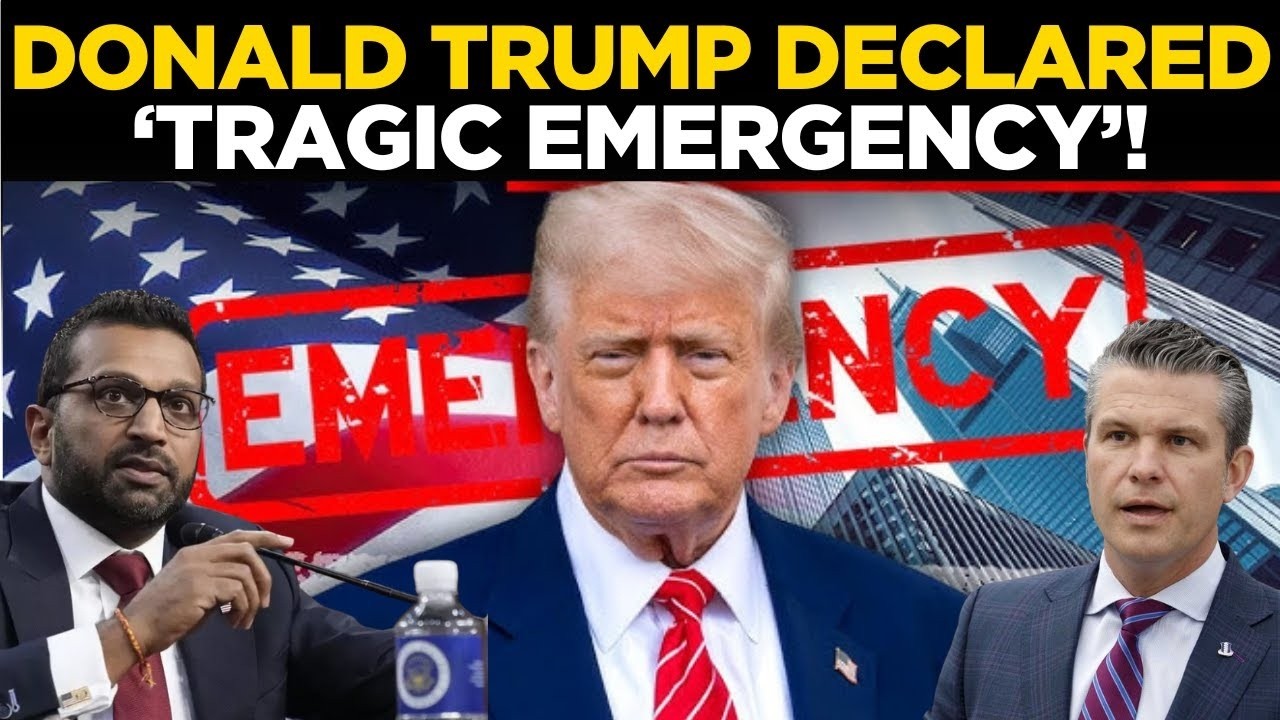 Trump Speech Live | US President Just Declare Emergency | Trump New Message To America | Iran