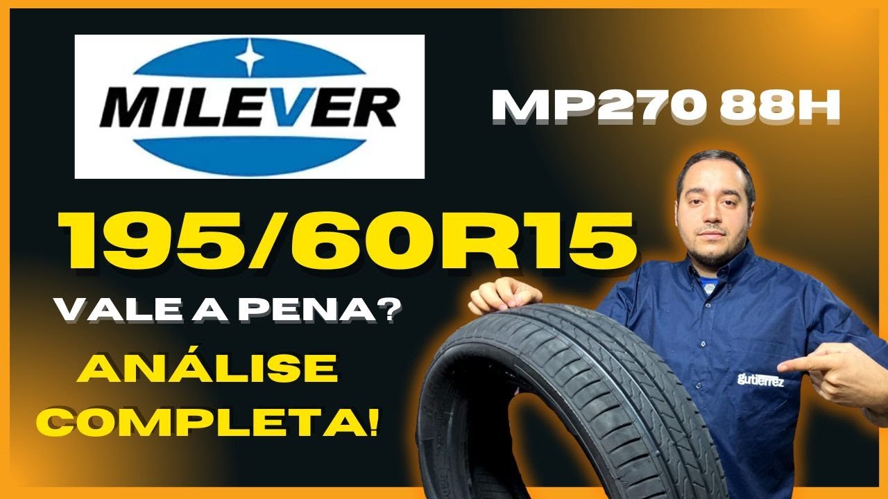 Pneu 195/60R15 Milever MP270 88H
