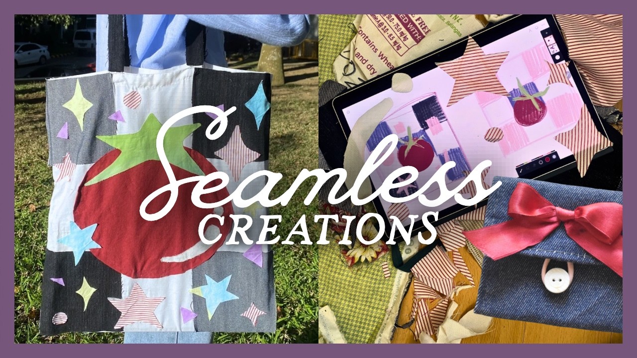 Seamless Creations: DIY Pouch and Patchwork Totebag for Beginners