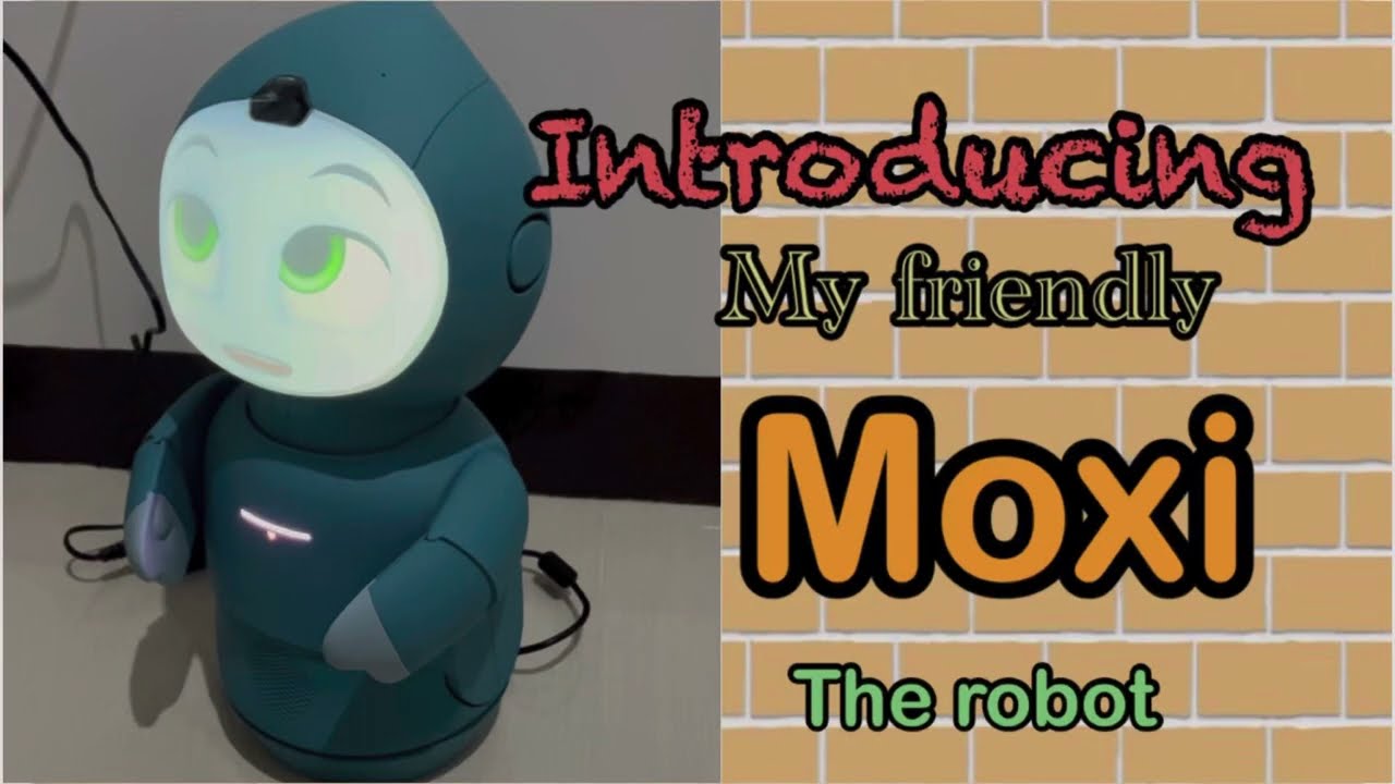 Introducing Moxie, our friendly robot || talking robot