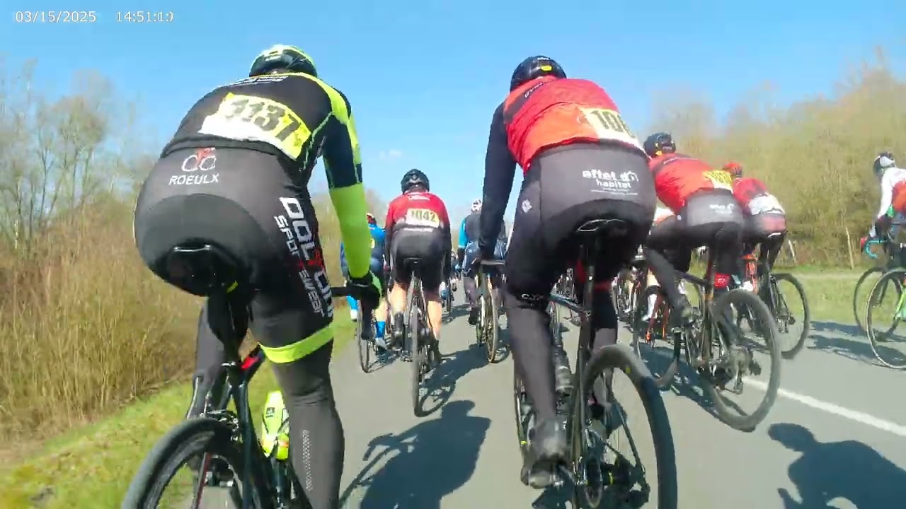 course Ufolep a Rieulay une 17eme place sur 62 participants