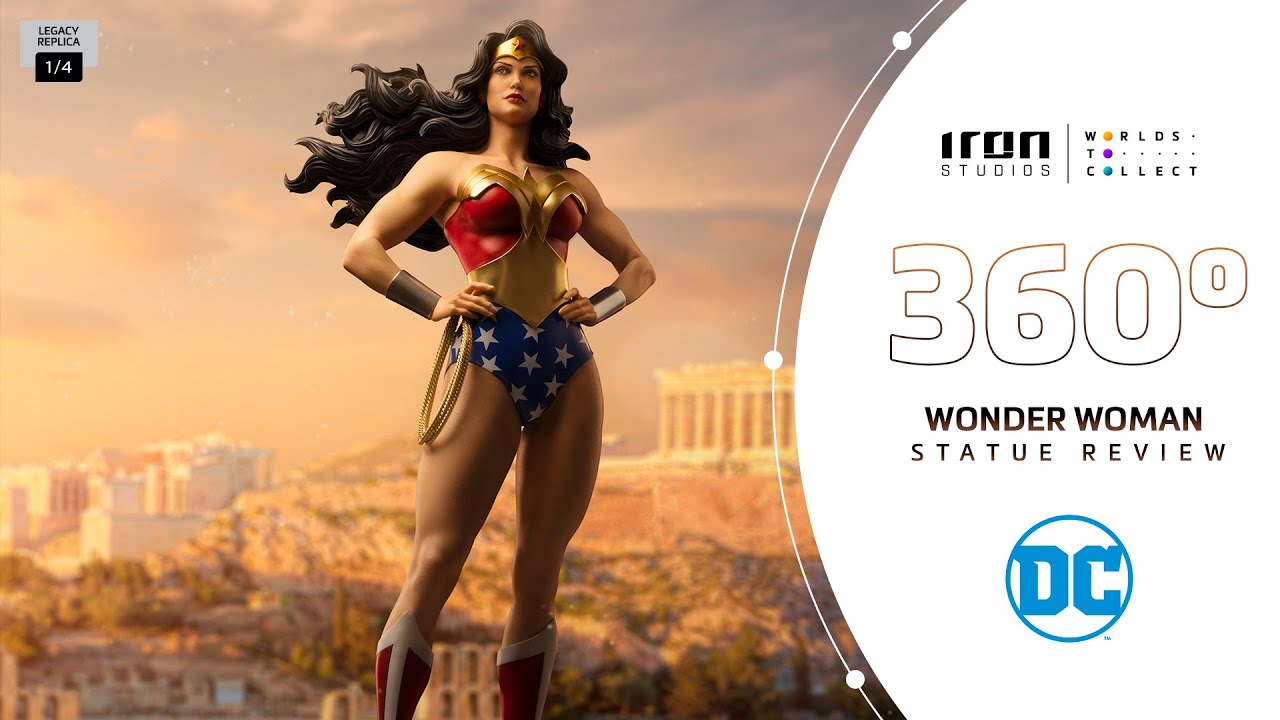 Statue Wonder Woman - DC Trinity - Legacy Replica 1/4 - Iron Studios